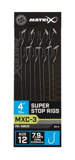 Carlige legate Matrix MXC-3 Super Stop Rigs - imagine 2