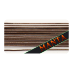 Katran coated braided hook  MANTA BROWN 45 lb-10m - imagine 2