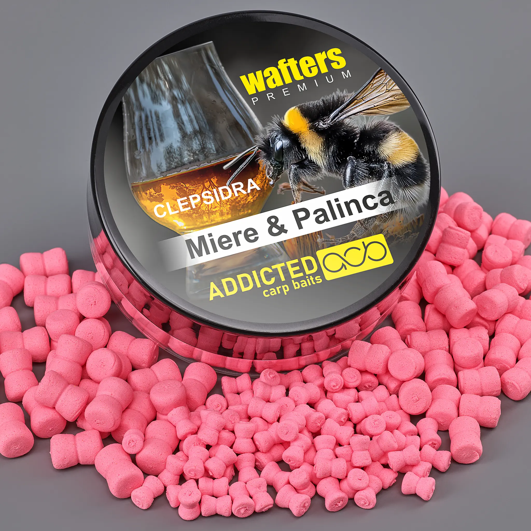 2-Website Wafters clepsidra premium Miere & Palinca - imagine 1