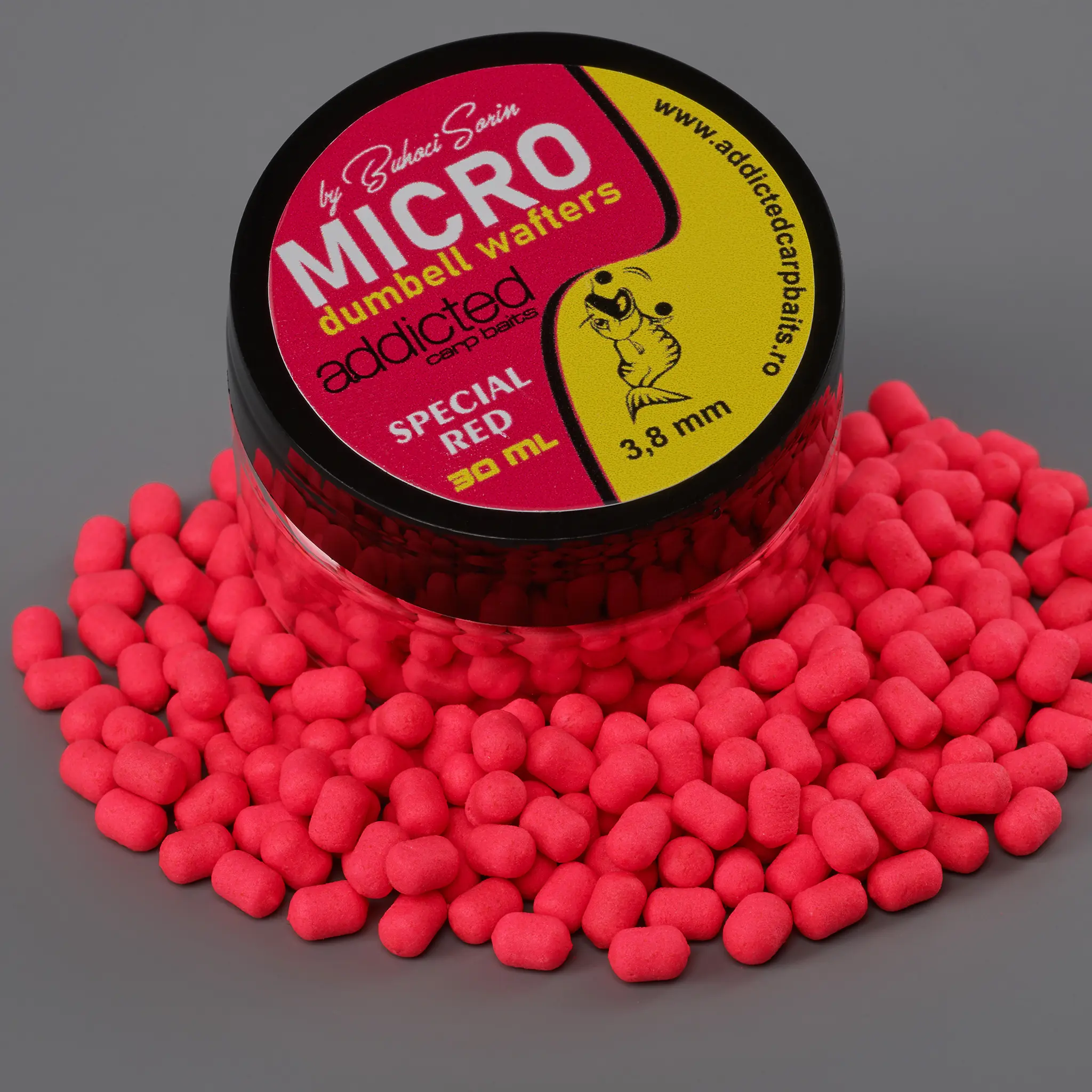 9-Website Micro Wafters Special Red 3,8 mm - imagine 1
