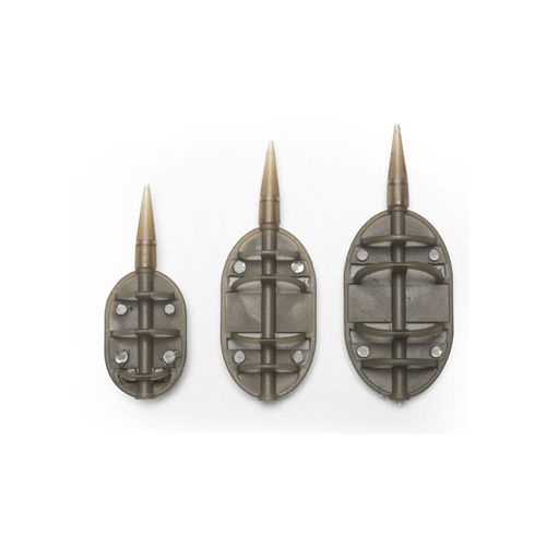 fmf1 PRESTON IN-LINE FLAT METHOD FEEDER LARGE SIZE 80G - imagine 1