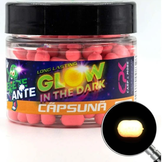 Pelete-Flotante-CPK-Feeder-Glow-in-the-Dark-Capsuna-6mm-15g-550x550 Pelete Flotante Cpk Feeder Glow In The Dark, Capsuna, 6mm - imagine 1
