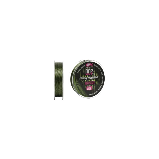 Fir-textil-CPK-Heavy-Hooklink-Green-Black-25lb-15m-550x550 Fir Textil Cpk Heavy Hooklink Verde/Negru - imagine 1
