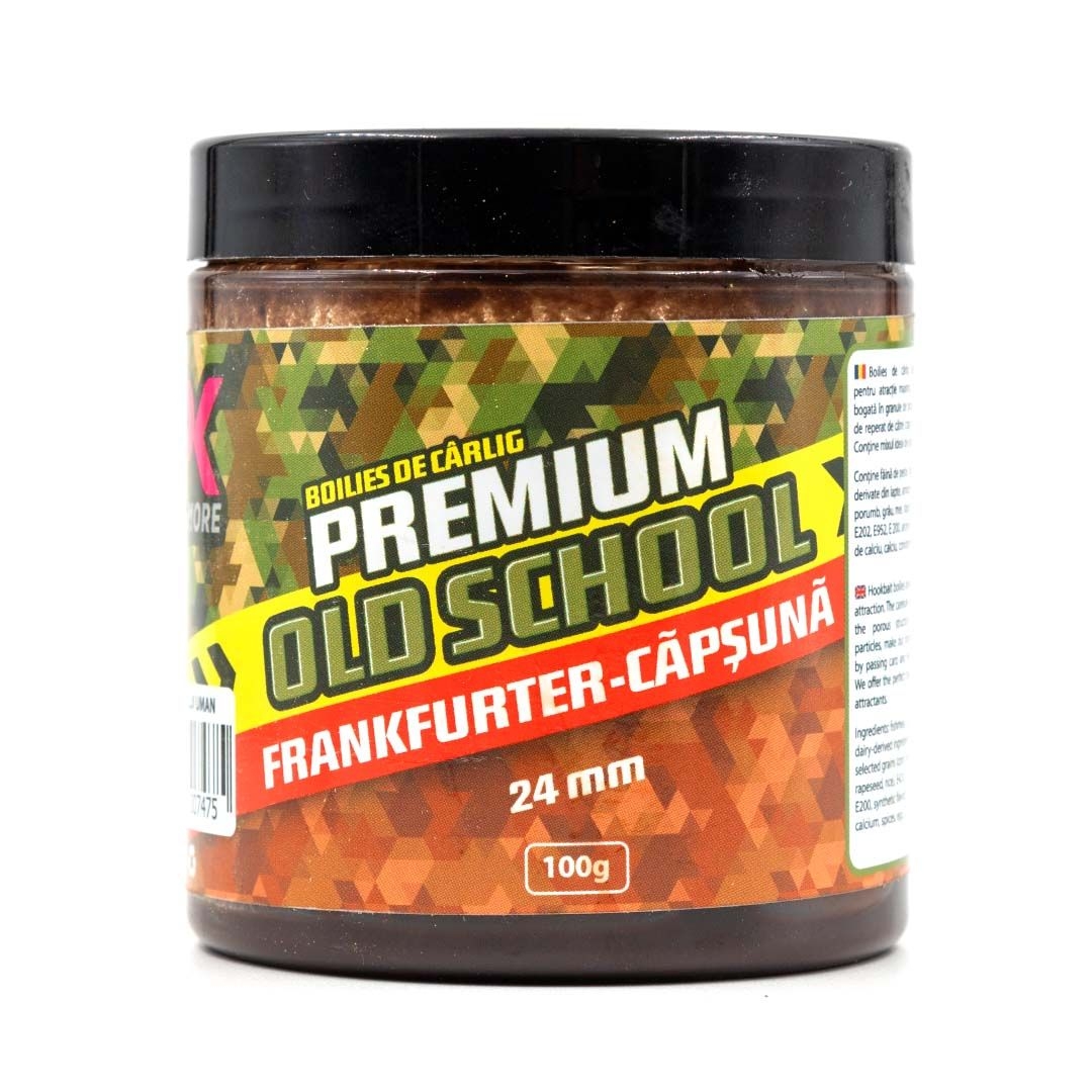 boilies_de_carlig_cpk_old_school_100g BOLIES PENTRU CARLIG CPK OLD SCHOOL FRANKFURTER 24 MM - imagine 1