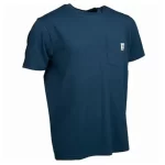 Tricou NASH Make It Happen Badge Pocket T Shirt – Navy Blue