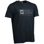 TRICOU NASH MAKE IT HAPPEN COORDINATES T SHIRT BLACK