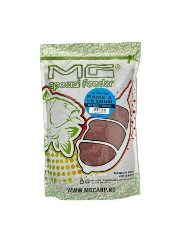 MG21kg NADA METHOD FEEDER APA RECE RAME&VIERMUSI 1KG - imagine 1