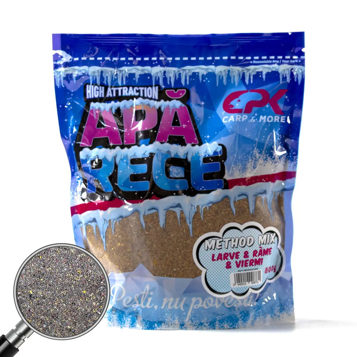 99999999999999999 APA RECE METHOD MIX LARVE & RAME & VIERMI 800g - imagine 1