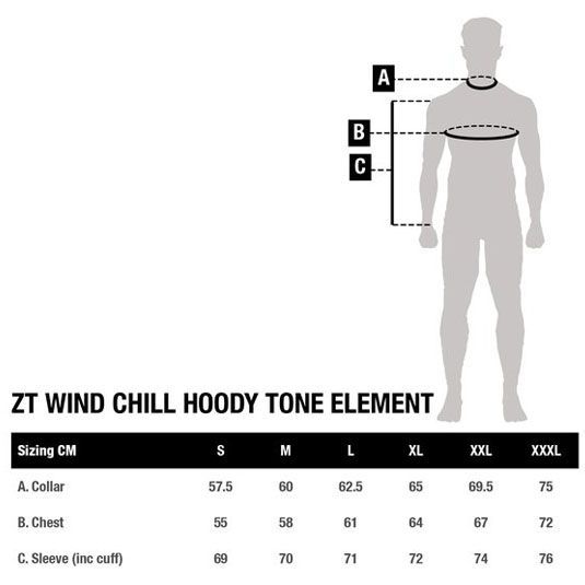 Hanorac Nash Zero Tolerance Wind Chill Hoody Two Tone Element - imagine 5