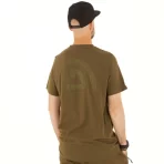 Tricou Trakker CR Logo Kaki - imagine 2
