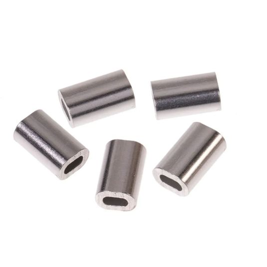 41605110100_1 Bride Aluminiu Zeck 1.30mm 20buc Sleeve - imagine 1