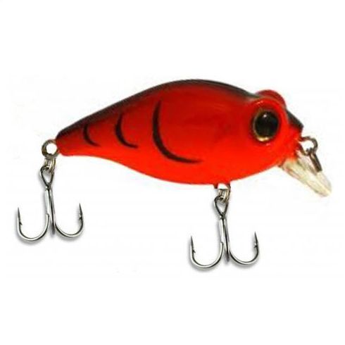 804020203 VOBLER OWNER BUG EYE BAIT 48MM 6.5GR 08 FIRE RED - imagine 1