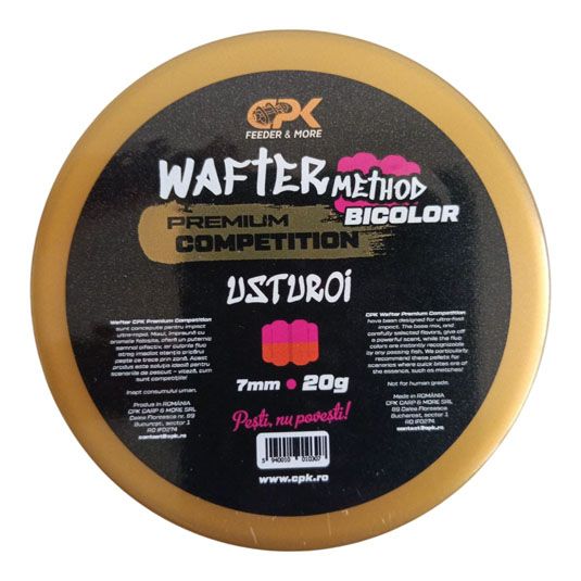 Wafters CPK Premium Competition Method Bicolor, Usturoi 7mm, 20g - imagine 1