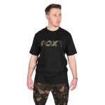 Tricou Fox Black/Camo Logo T-Shirt M