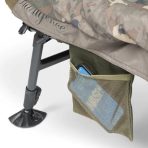 Pat pescuit Nash Indulgence HD40 Sleep System Wide Camo + Sac de dormit - vedere de detaliu