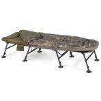 Pat pescuit Nash Indulgence HD40 Sleep System Wide Camo + Sac de dormit - imagine principală